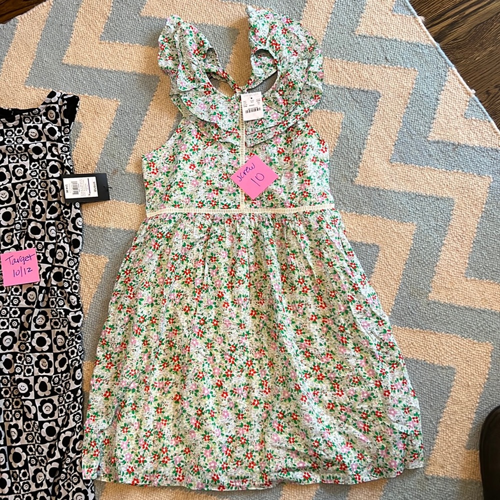 NWT girls JCrew floral dress